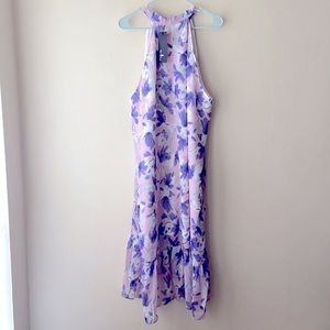 Agnes Orinda Floral print fishtail dress